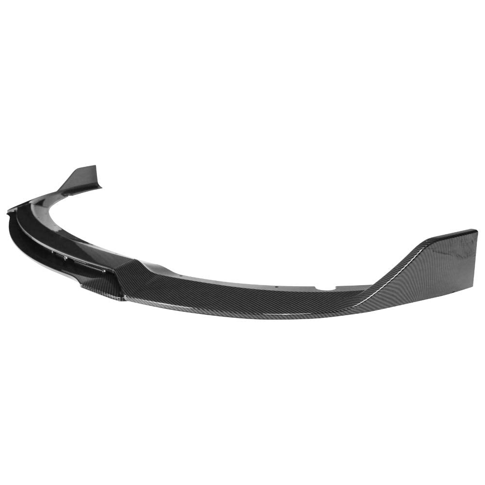 Freemotor802 Front Bumper Lip Splitter, Fits 2015-2023 Dodge Charger Srt, V3 Style Matte Black Abs Plastic 4Pcs Air Dam Chin Spoiler Underbody Front Lip Spoiler Lower Guard Protector Trim