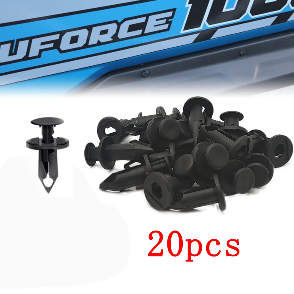 Qymoto Cfmoto Plastic Rivets Push Pins For Cfmoto Uforce Zforce Cforce Utv Plastic Hood Fender Clips Body Rivets,9060-040310 (20