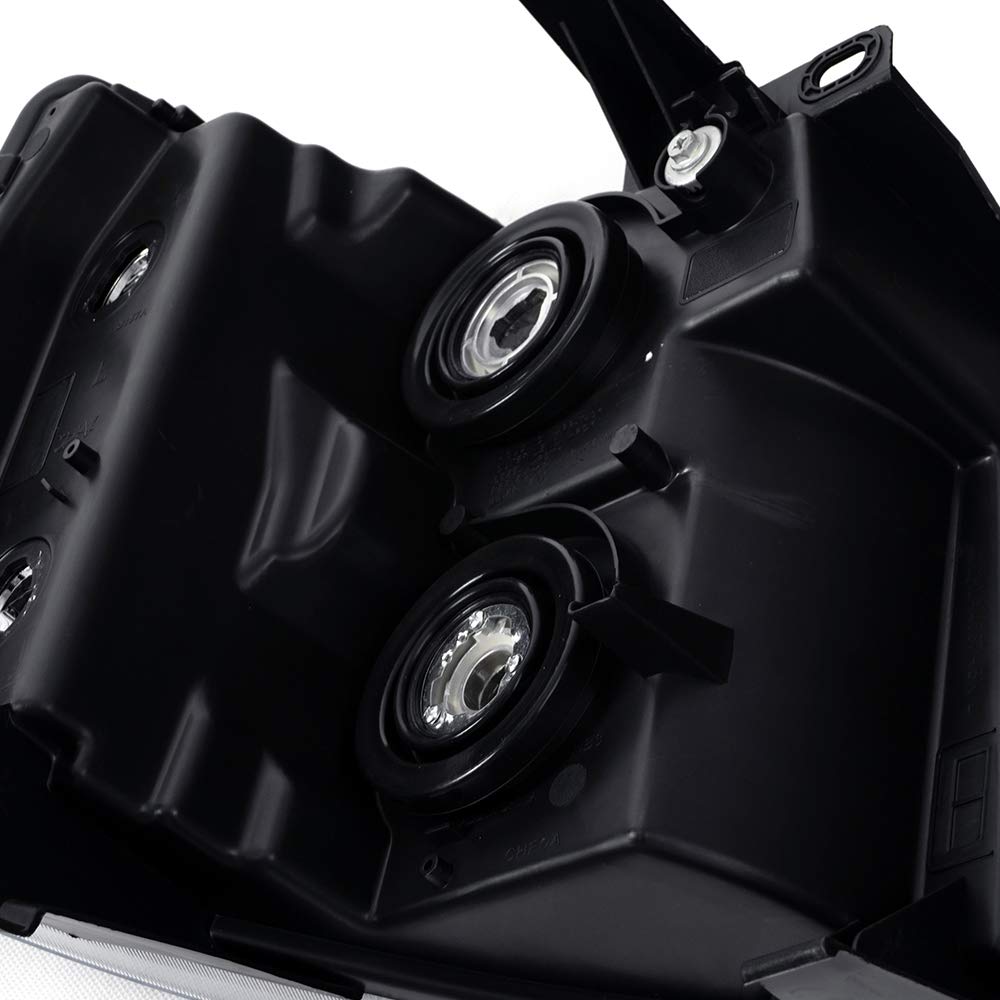 Cheda Headlights Assembly, Compatible With 2007-2013 Chevy Silverado 1500 2500 3500 & Hd Models Chrome Housing Headlight Lamp(Sm