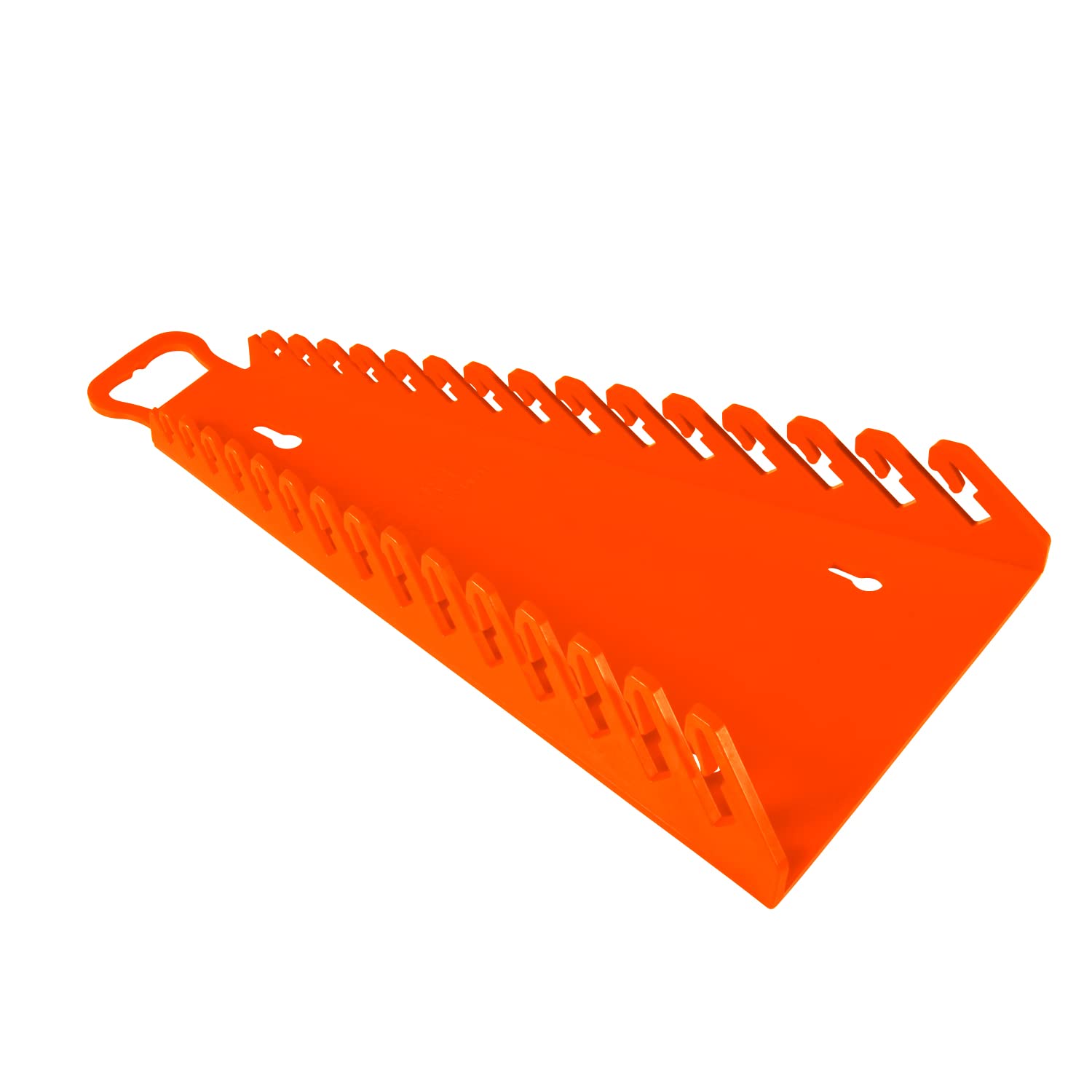 Ernst Manufacturing 5157 Gripper Reverse Wrench Portable Wrench Organizer  Holds 1/4 to 1 1/8 and 6 to 20mm Tools, Durable Fl