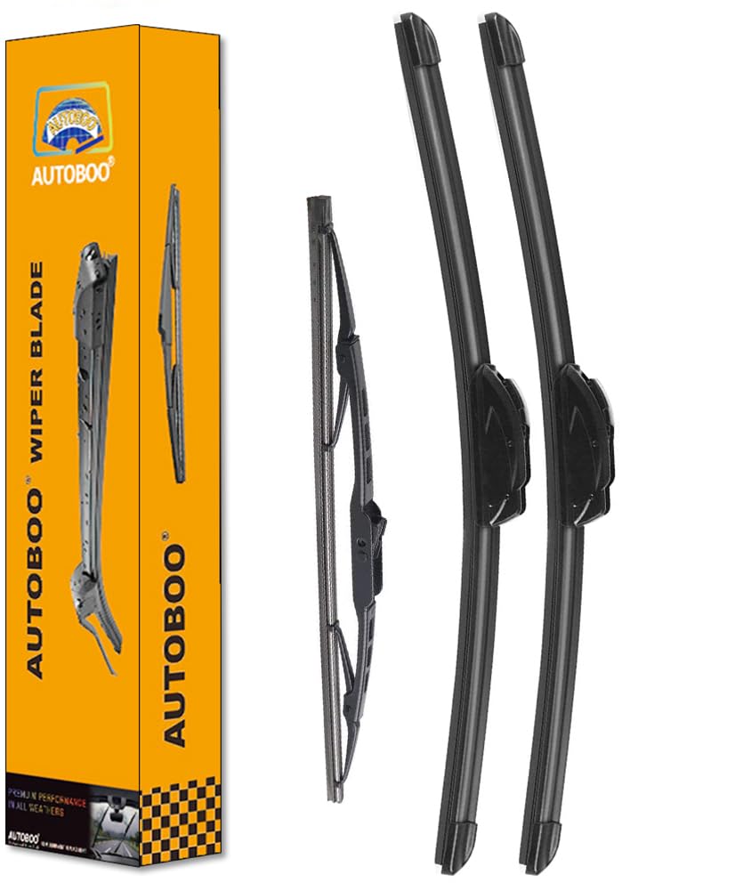 Oem Windshield Wiper Blade Replacement For Chevy Blazer 2019-2021 Original Equipment All-Season Rear Wiper Blade Set 24+18+12 (S