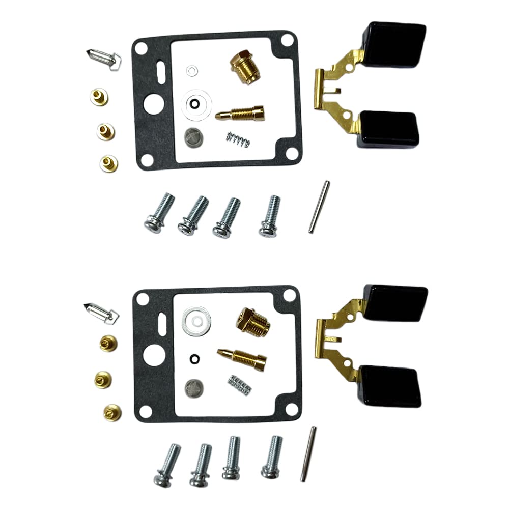 Goodfind68 New 2*Carburetor Repair Kit Compatible With Yamaha Xv700 1984-1987 Virago Xv 700