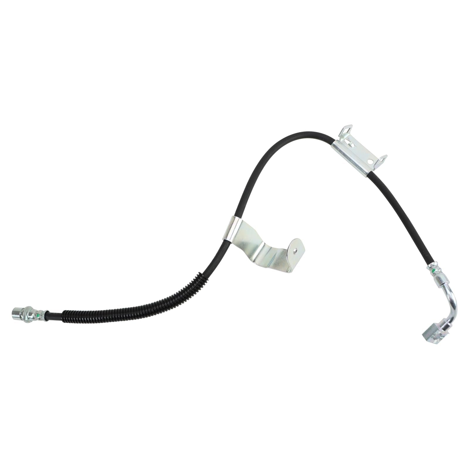 Trq Front Brake Hose Set Compatible With 2007 Gmc Sierra 3500 Hd