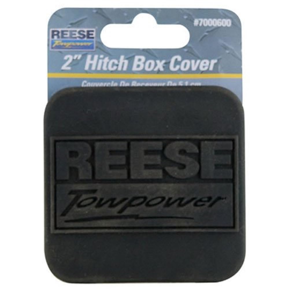 Reese Towpower 7000600 Receiver Tube Cover Black, 2 Inch