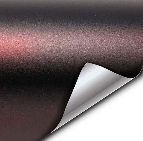 Vvivid+ Matte Demon Black Premium Vinyl Wrap Film (1/2Ft X 5Ft)