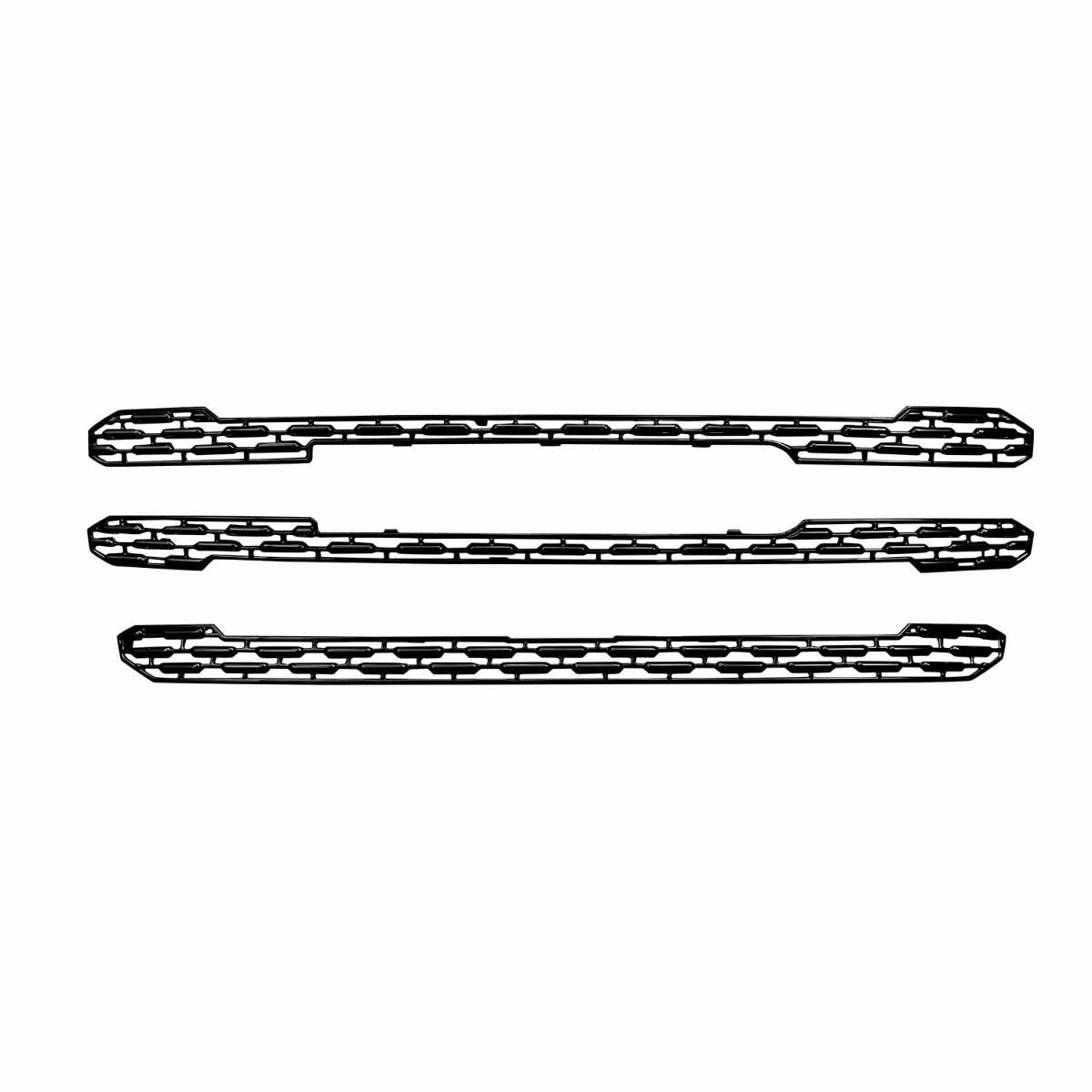 Coast2Coast - C2Cgi163Blk - Cci Grille Overlay; 3 Pc; Gloss Blk