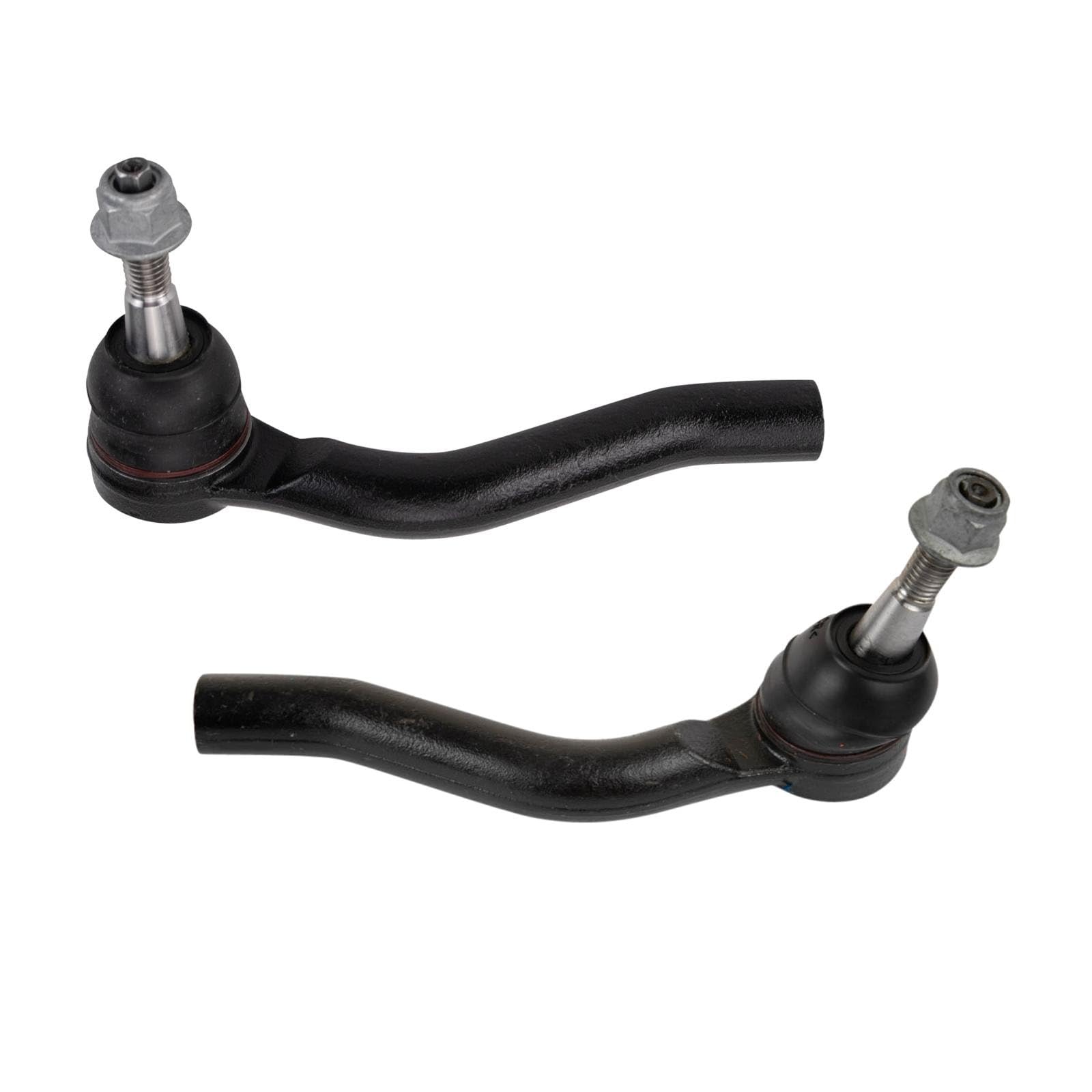 TRQ Front Outer Tie Rod Set Compatible with 2018-2022 Buick Enclave 2017-2022 Cadillac XT5 2020-2022 XT6 2019-2022 Chevrolet Bla