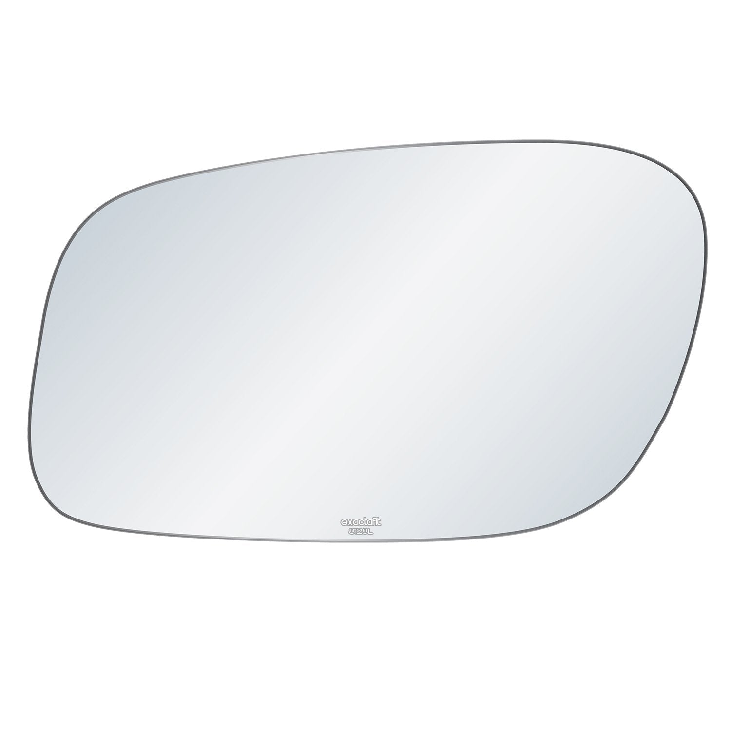 Exactafit 8128L Driver Side Mirror Glass Left Replacement Compatible With 1998-2011 Lincoln Town Car