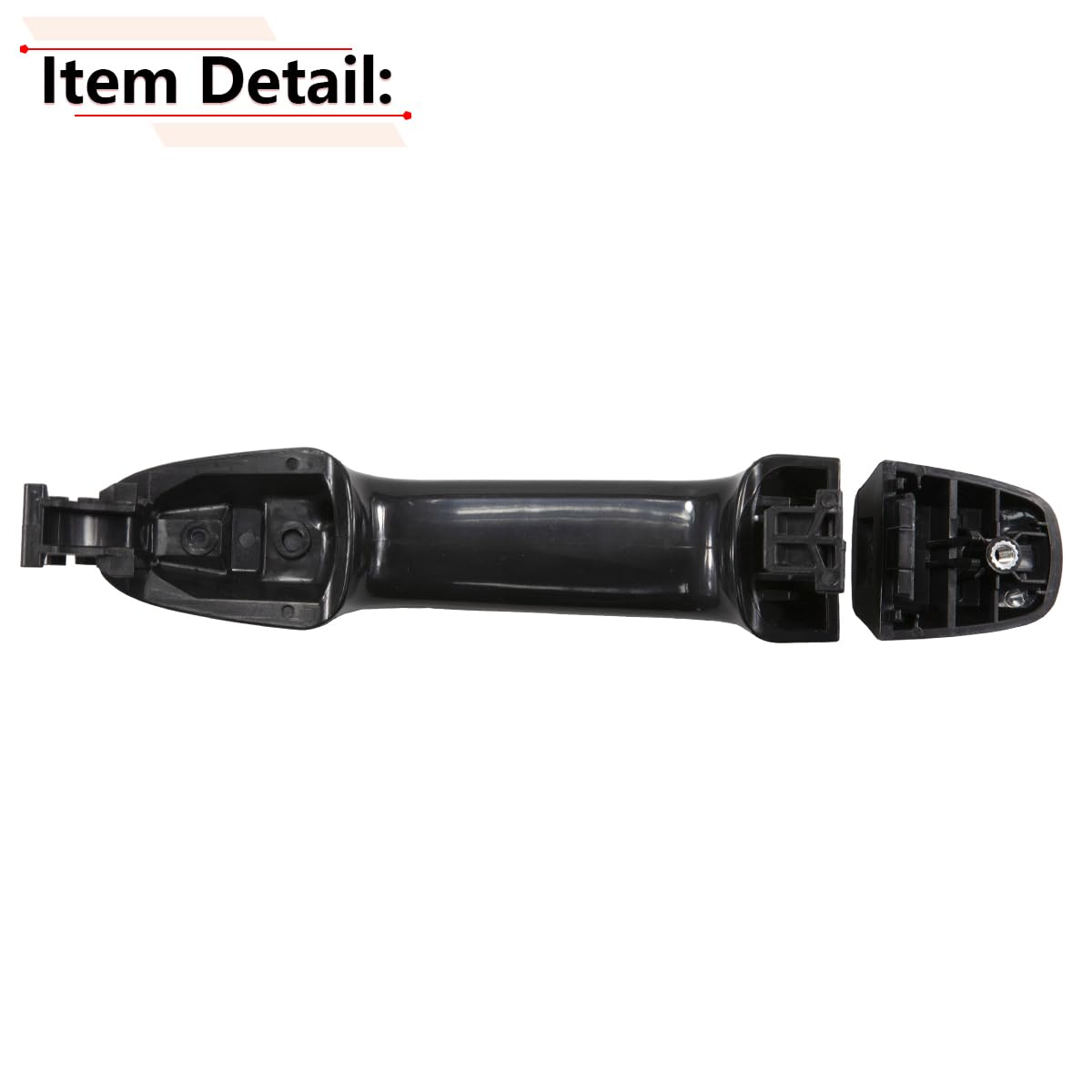 RLB-HILON Exterior Door Handle Compatible with Toyota Camry 2012 2013 2014 2015 2016 2017 Year, for Rear Left Driver Side or Rea