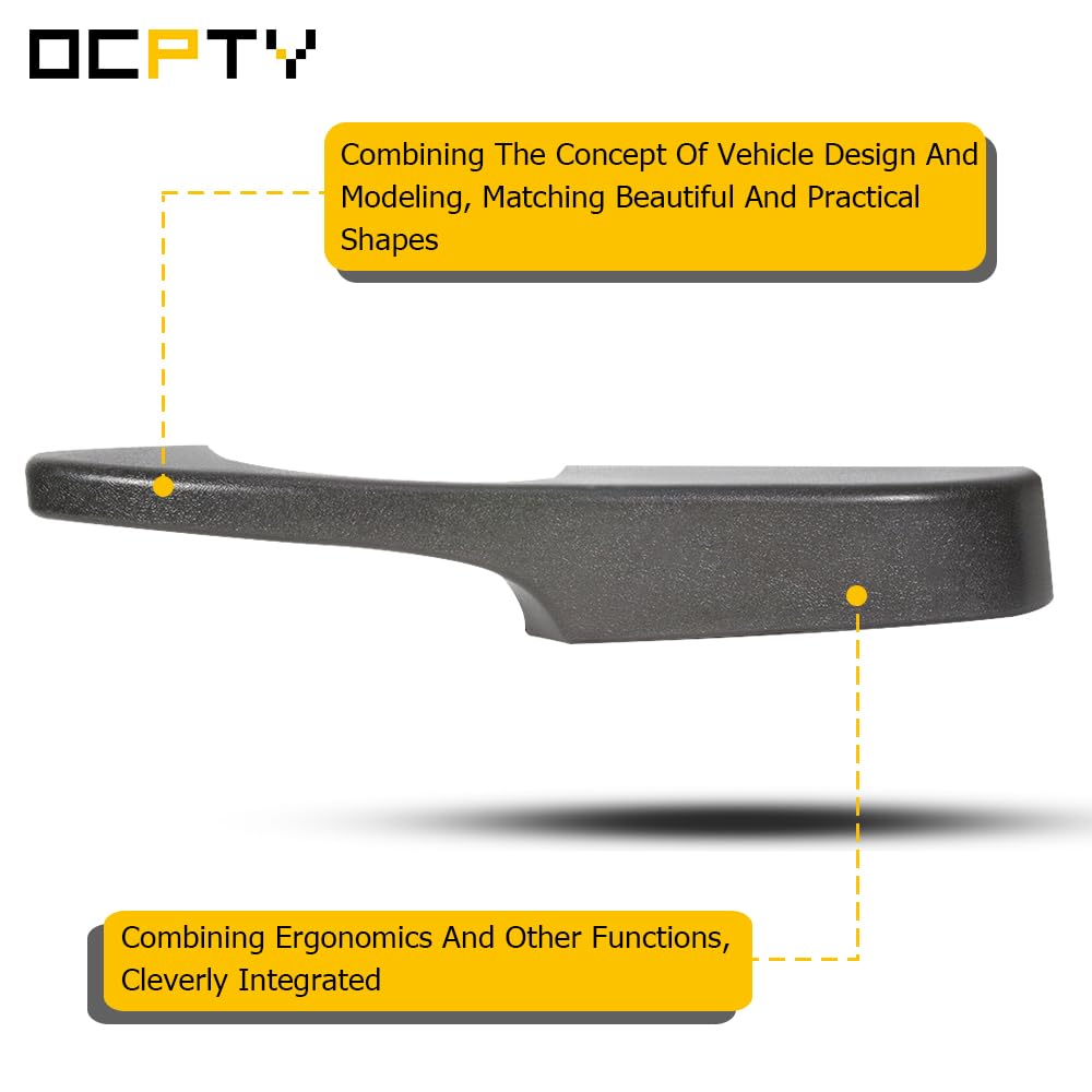 Ocpty Door Handles Interior Front Driver Passenger Side Replacement Fit 2003-2015 For Express For Gmc Savana Inside Door Handles