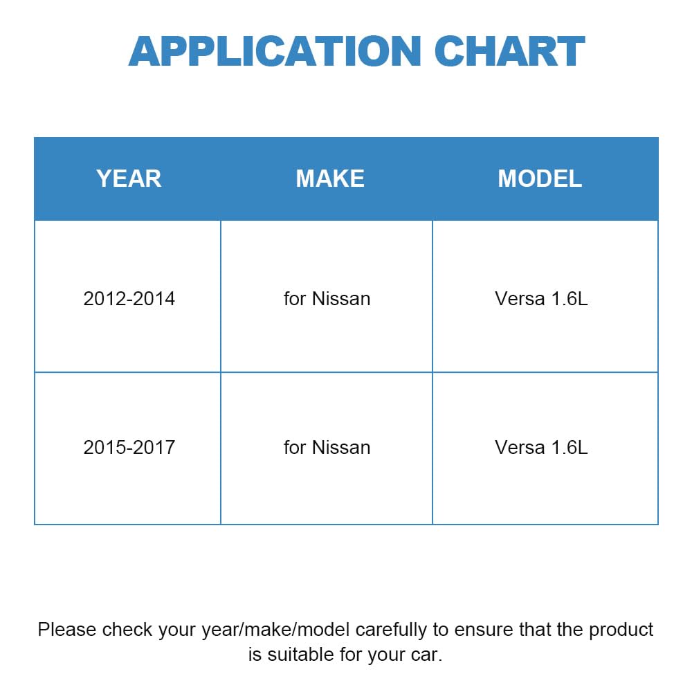 Eccpp A/C Compressor Clutch 2012-2017 Fit For Nissan Versa 1.6L 2014-2019 For Nissan Note 1.6L Ac Compressor Clutch Assembly Kit