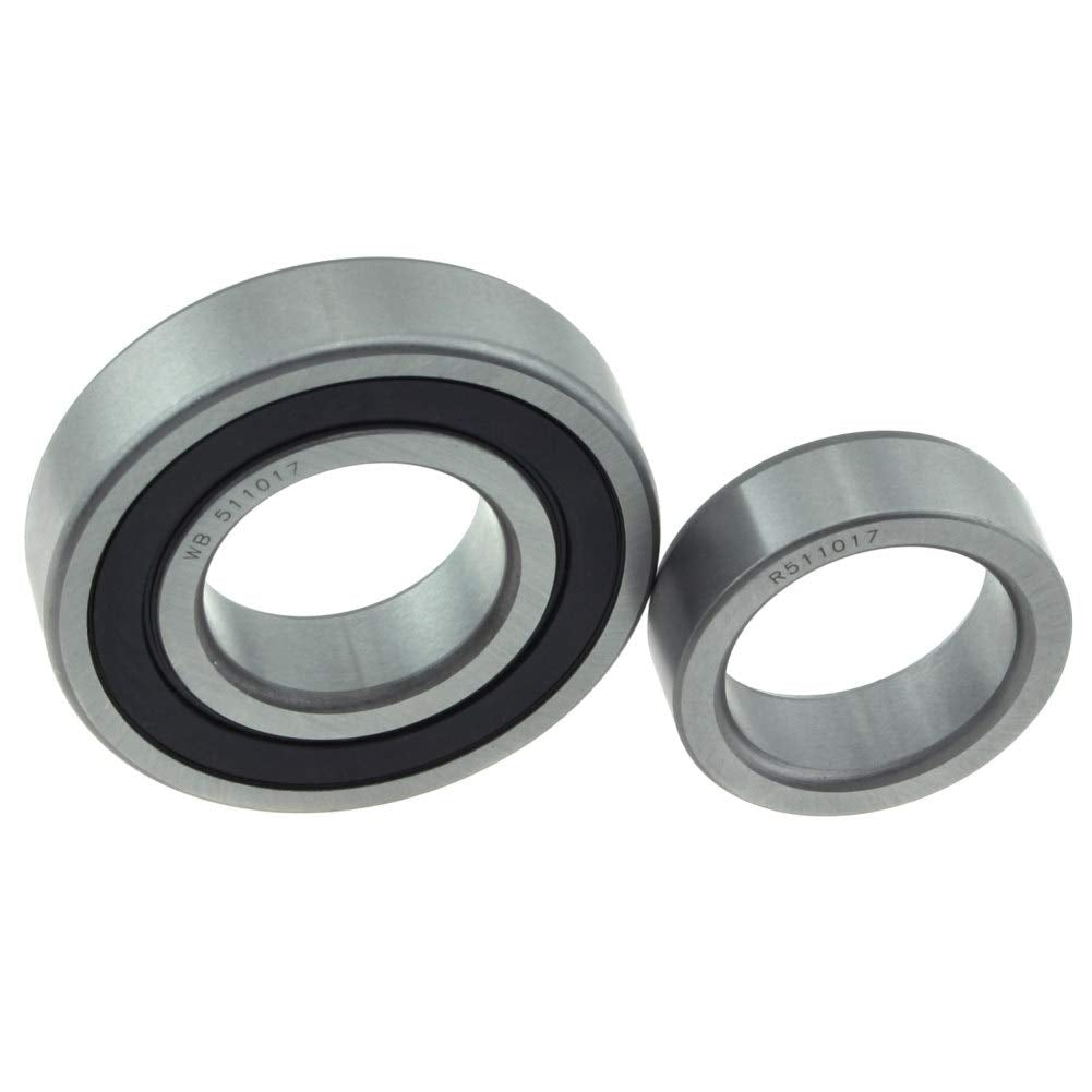 Wjb Wb511017 - Rear Wheel Bearing - Cross Reference: National 511017/ Timken 511017/ Skf Grw136-R, 1 Pack