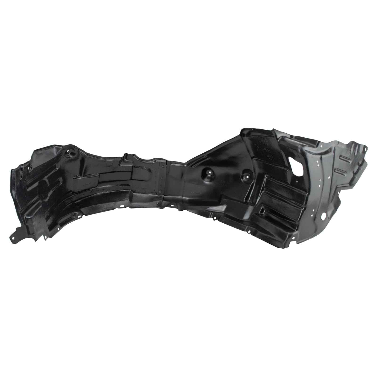 Trq Front Inner Fender Liner Set Compatible With 2010-2015 Lexus Is250 Is350 Lx1248109 Lx1249109