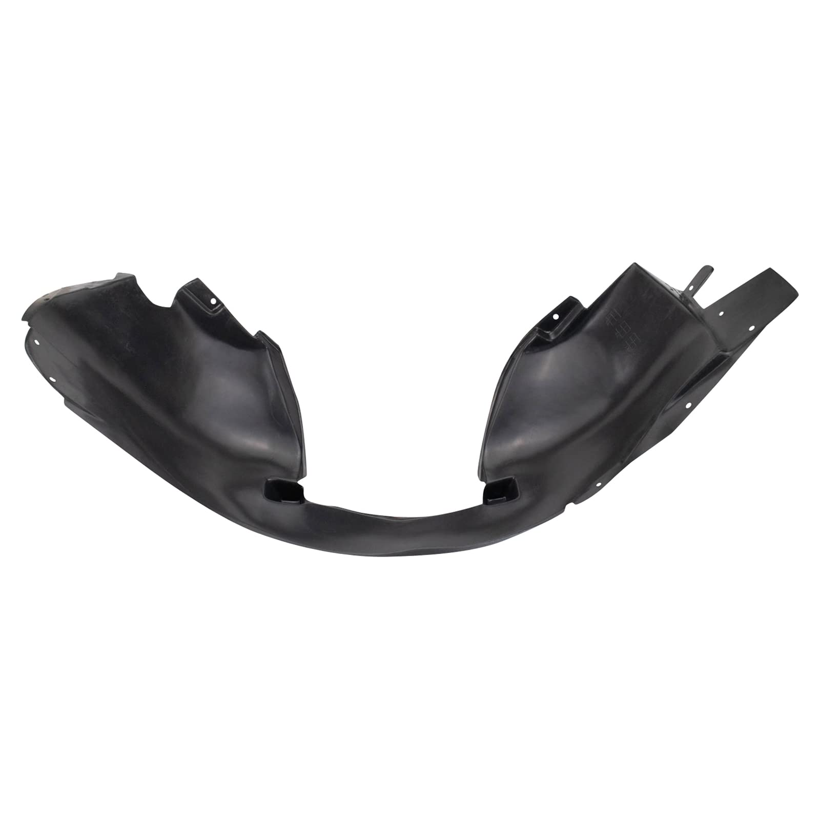 Trq Inner Fender Liner Set Compatible With 2004-2008 Jaguar S-Type Ja1248100 Ja1249100