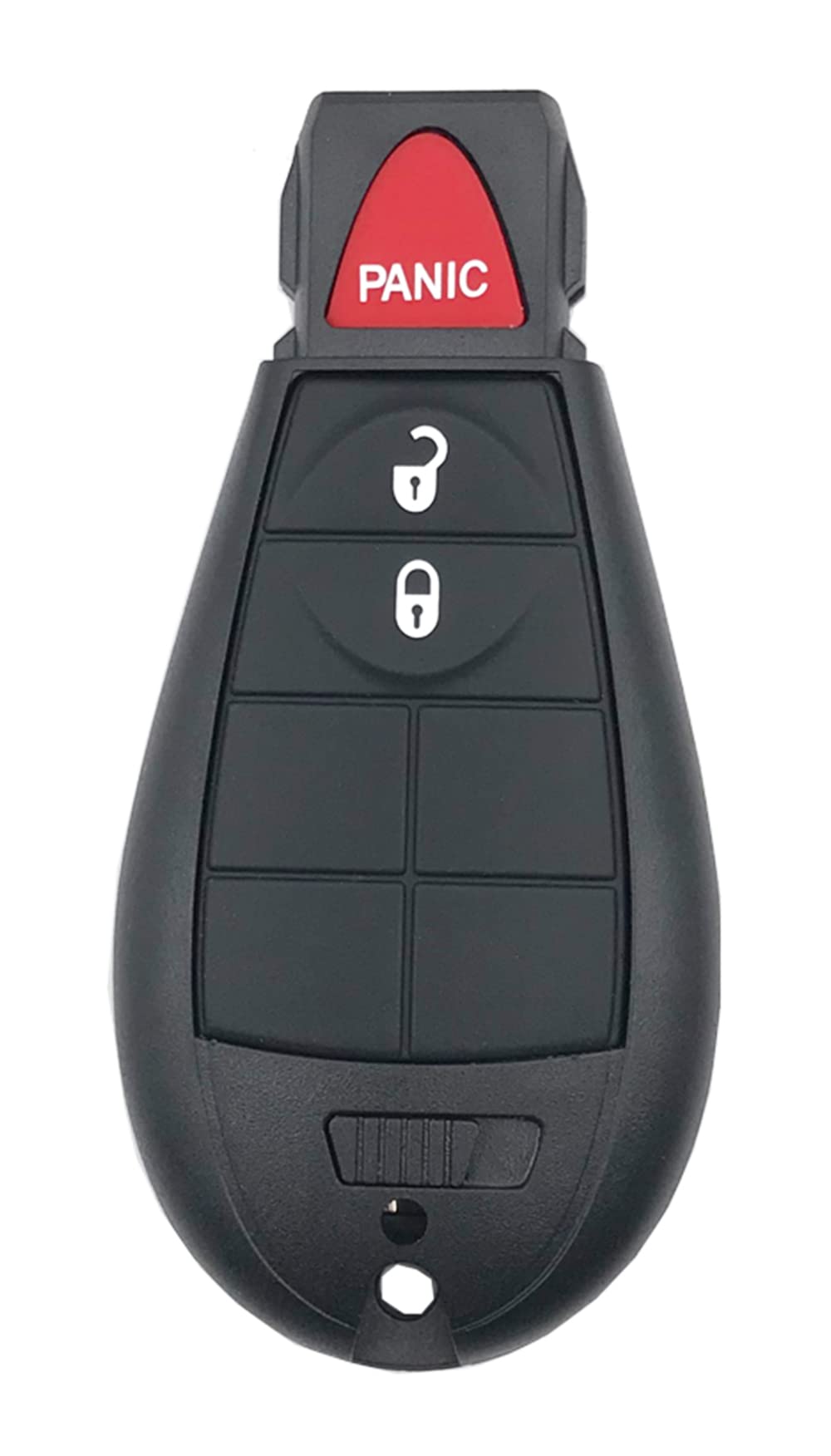 BTOZRF 3 Buttons Key Fob Case Shell for 2013-2018 Dodge Ram 1500 2500 3500 GQ4-53T 56046953 Replacement