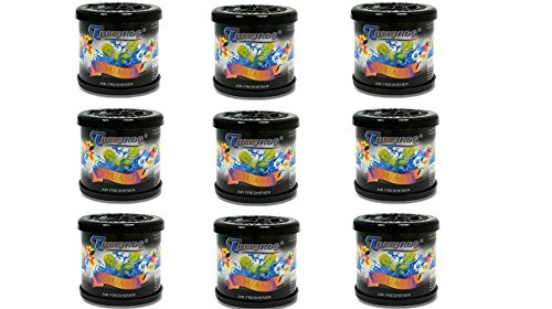 Treefrog 9 x Classic Japanese Gel-Type Air Freshener Cans (Squash Scented)