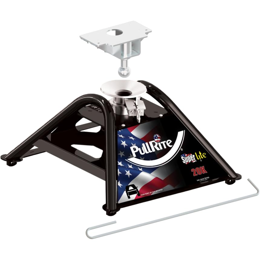 Pullrite 2400 Isr Series Superlite 20K Fifth Wheel Hitch