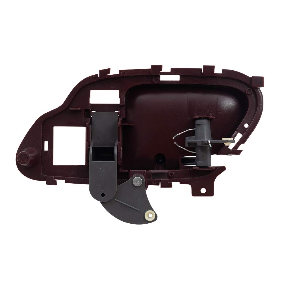 Autoandart Brock Replacement Drivers Inside Inner Red Door Handle Compatible With 95-02 Pickup Truck 15708049
