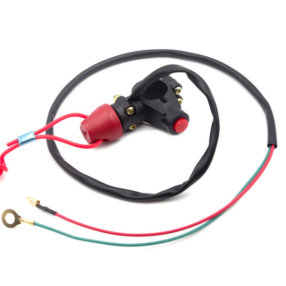 Royitay Kill Switch for 50cc 70cc 90cc 110cc 125cc 150cc 200cc 250cc ATV Dirt Bike Go Kart Pit Bike 4 Wheeler Quad Trail Bike Ha
