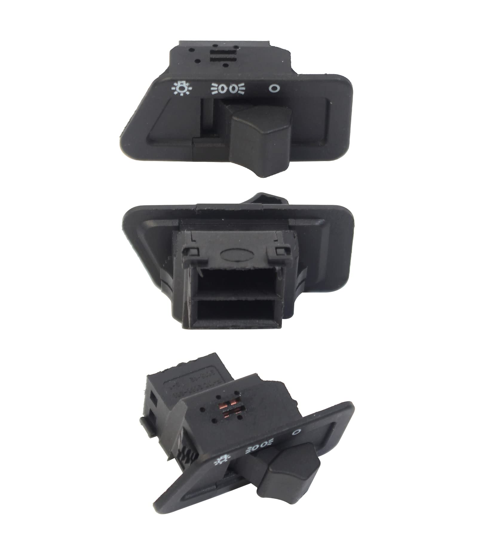 Minho 9Pcs Chinese Scooter Hand Control Switch Button Kit for GY6 50cc 150cc Moped TaoTao Jonway Roketa Start Horn Dimmer Turn S