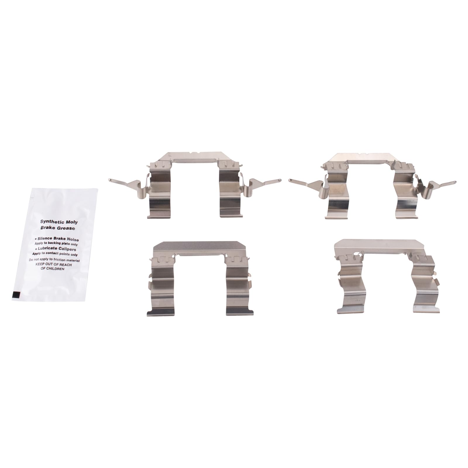 TRQ Premium Posi Ceramic Front Brake Pad LH RH Kit for Nissan Infiniti