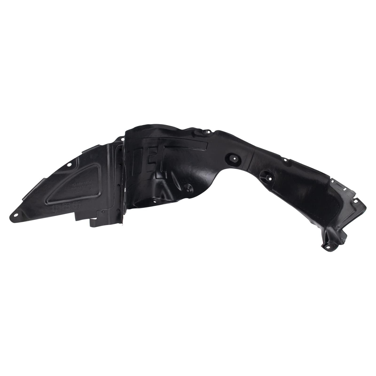 Trq Front Inner Fender Liner Set Compatible With 2011-2013 Kia Optima Ki1248125 Ki1249125