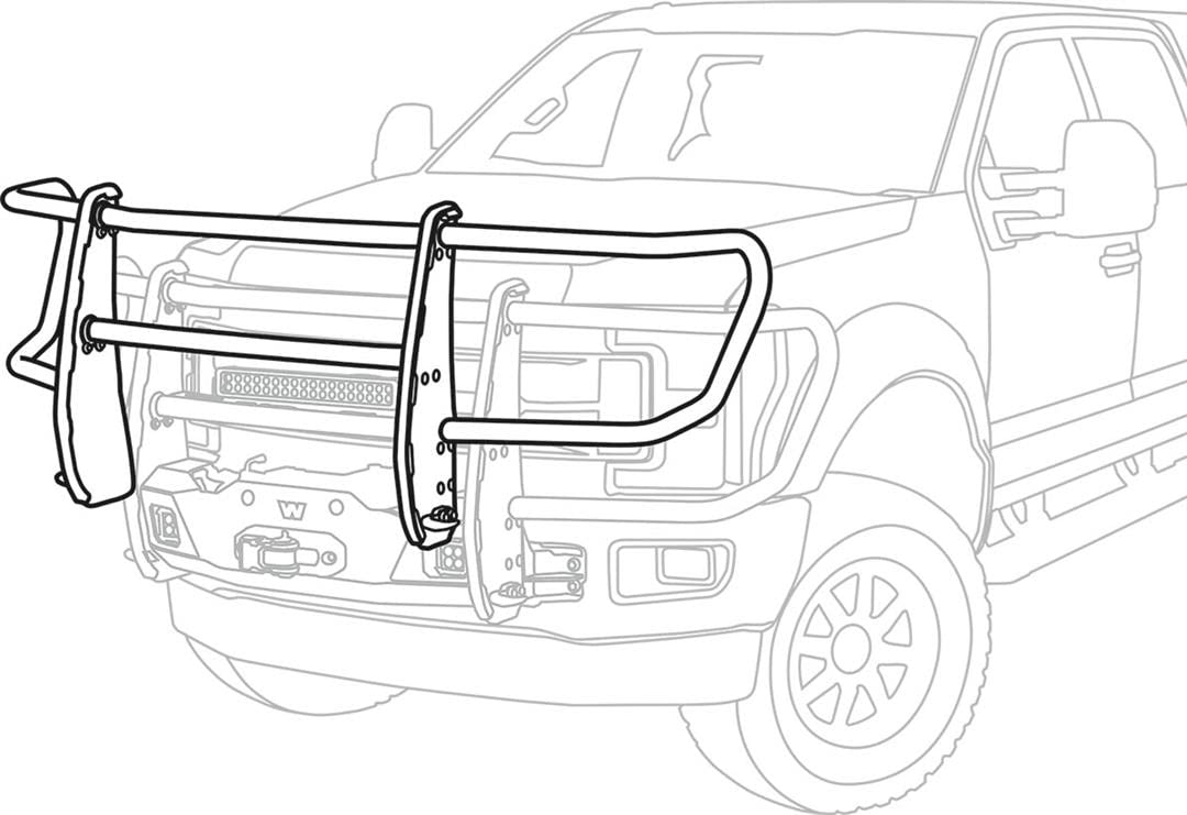 Warn Industries 105912 Bumper Grd Lght Geniii 19Ramhd
