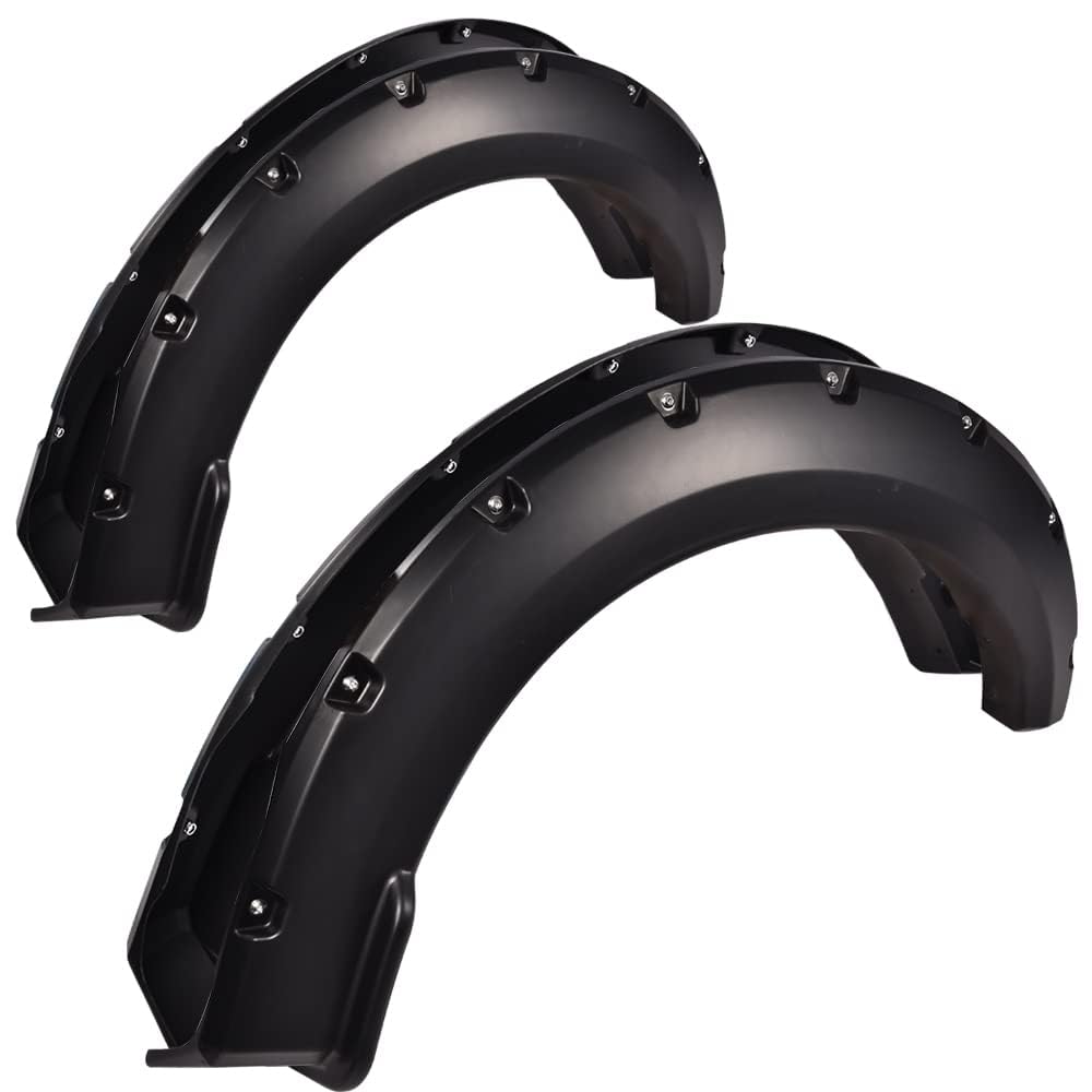 G-Plus 4Pcs Fender Flares Compatible With Ford F150 2015-2017 Styleside Models Only With 67.0 '' 78.8 '' 97.4 '' Bed(Not Fit W/6