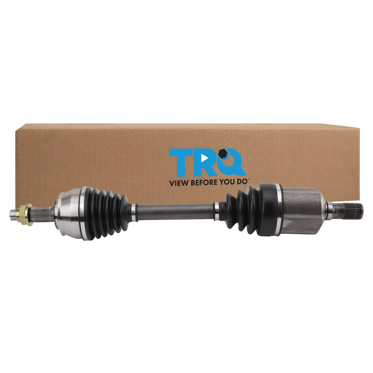 Trq Front Left Cv Axle Shaft Assembly Compatible With 2014-2018 Jeep Cherokee