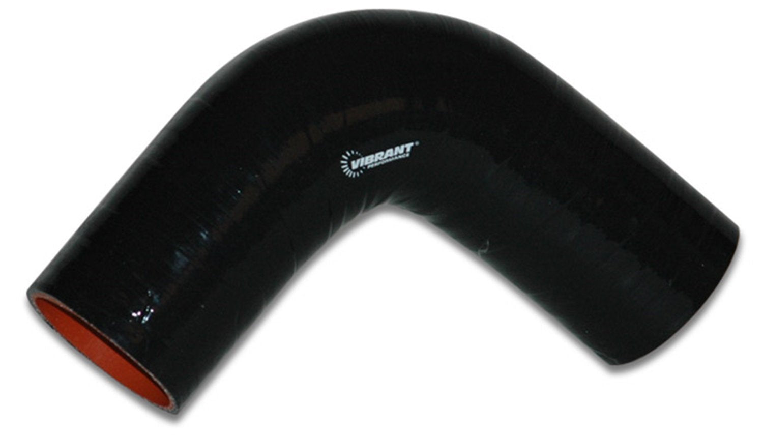 Vibrant Performance 2743 Black 4 Ply 90 Degree Elbow, 2-3/4