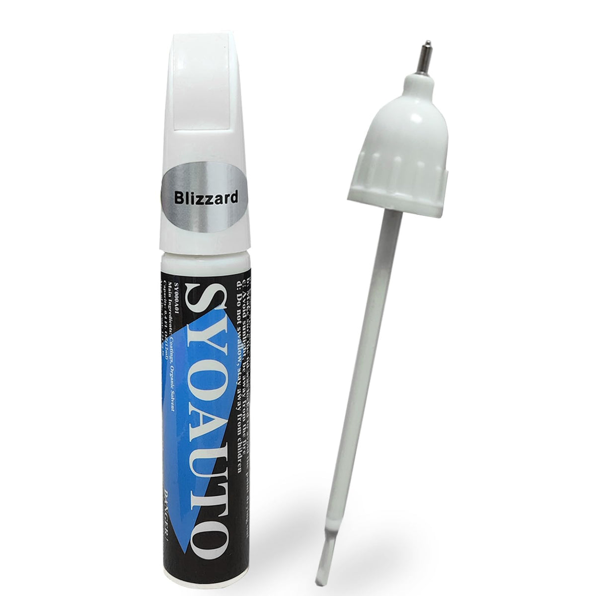 Syoauto Blizzard Pearl 070 Touch Up Paint Fit For Toyota Cars Auto Touch Up Paint Scratch Repair Pen Brush And Tip 2 In 1 Blizza