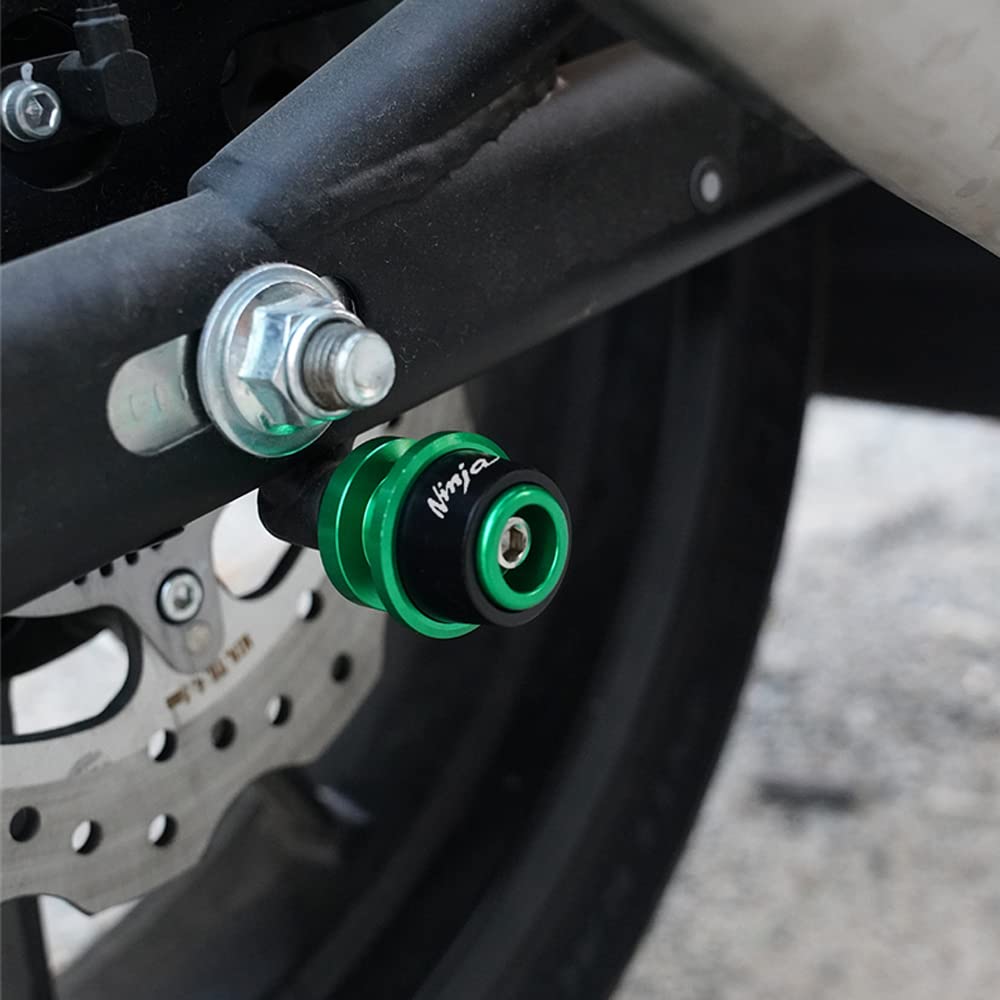 Zyakomo Fit For Kawasaki Ninja 650 Ninja 400 2025 Ninja 500 Se Ninja 1000 Sx 2017-2023 2024 2025 Zx4Rr Zx6R Zx-10R Zh2 Cnc Motorcycle Swingarm Spool Slider Stand Screws