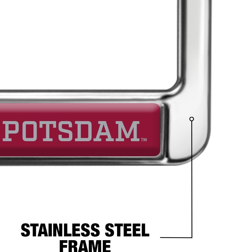 State University of New York at Potsdam Alumni Full Size Standard License Plate Metal Frame