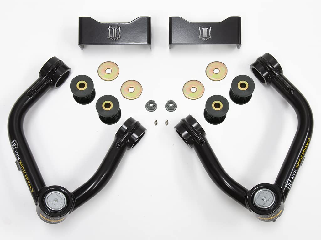 Icon Tubular Upper Control Arm/Delta Joint Kit, Aluminum Knuckle, Compatible With 2019-2021 Ford Ranger, 98510Dj