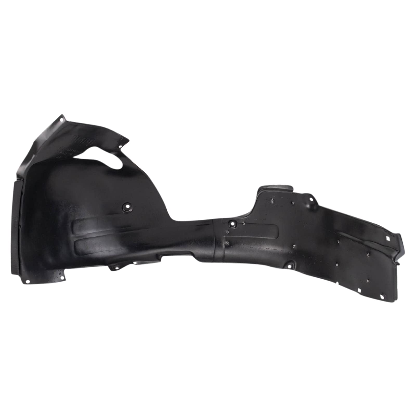 Trq Front Inner Fender Liner Set Compatible With 2017-2018 Hyundai Elantra Hy1248161 Hy1249159