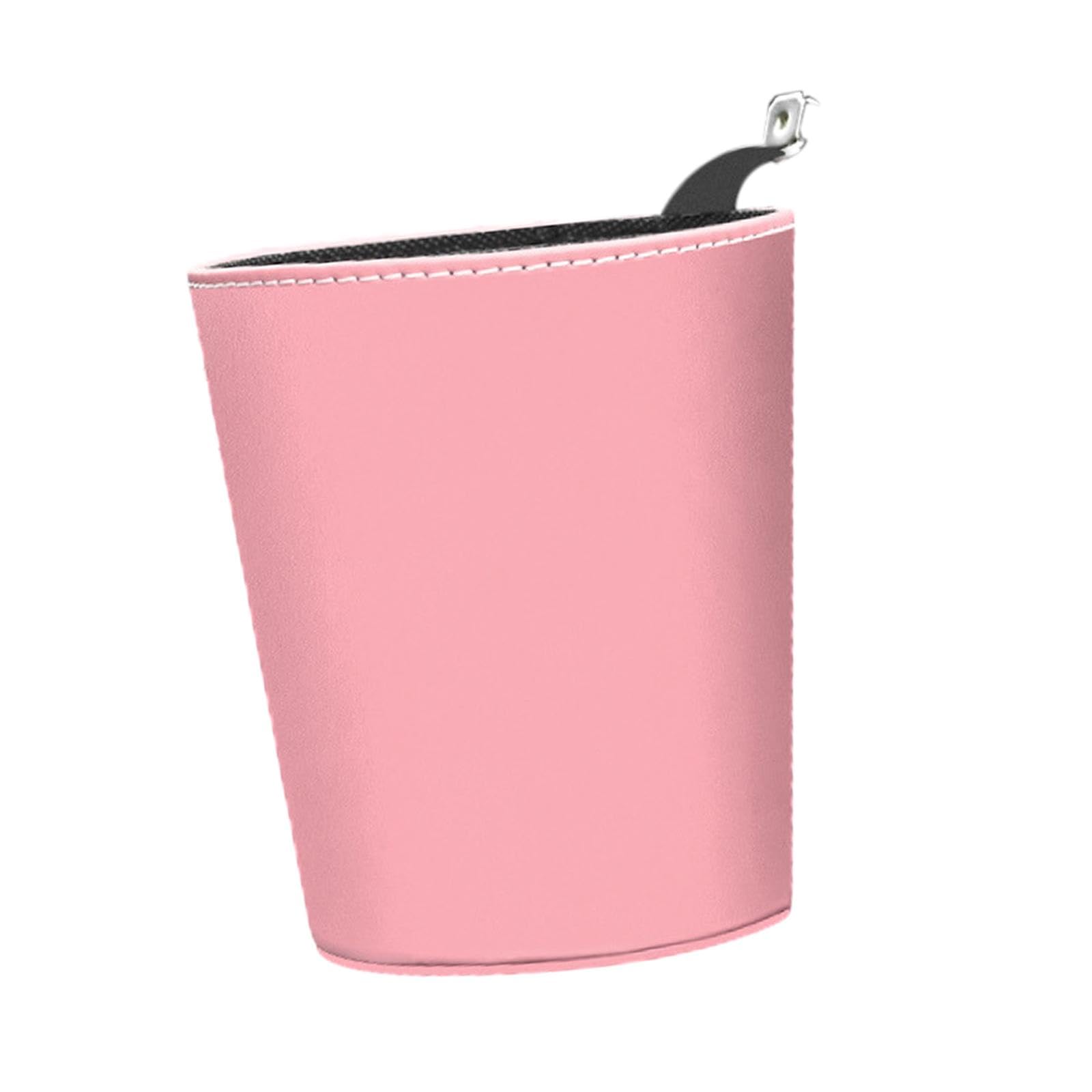 CALANDIS Car Trash Bin Can Durable Car Interior Accessory Multifunctional Organizer Pink | Trash Cans & Wastebaskets | Household
