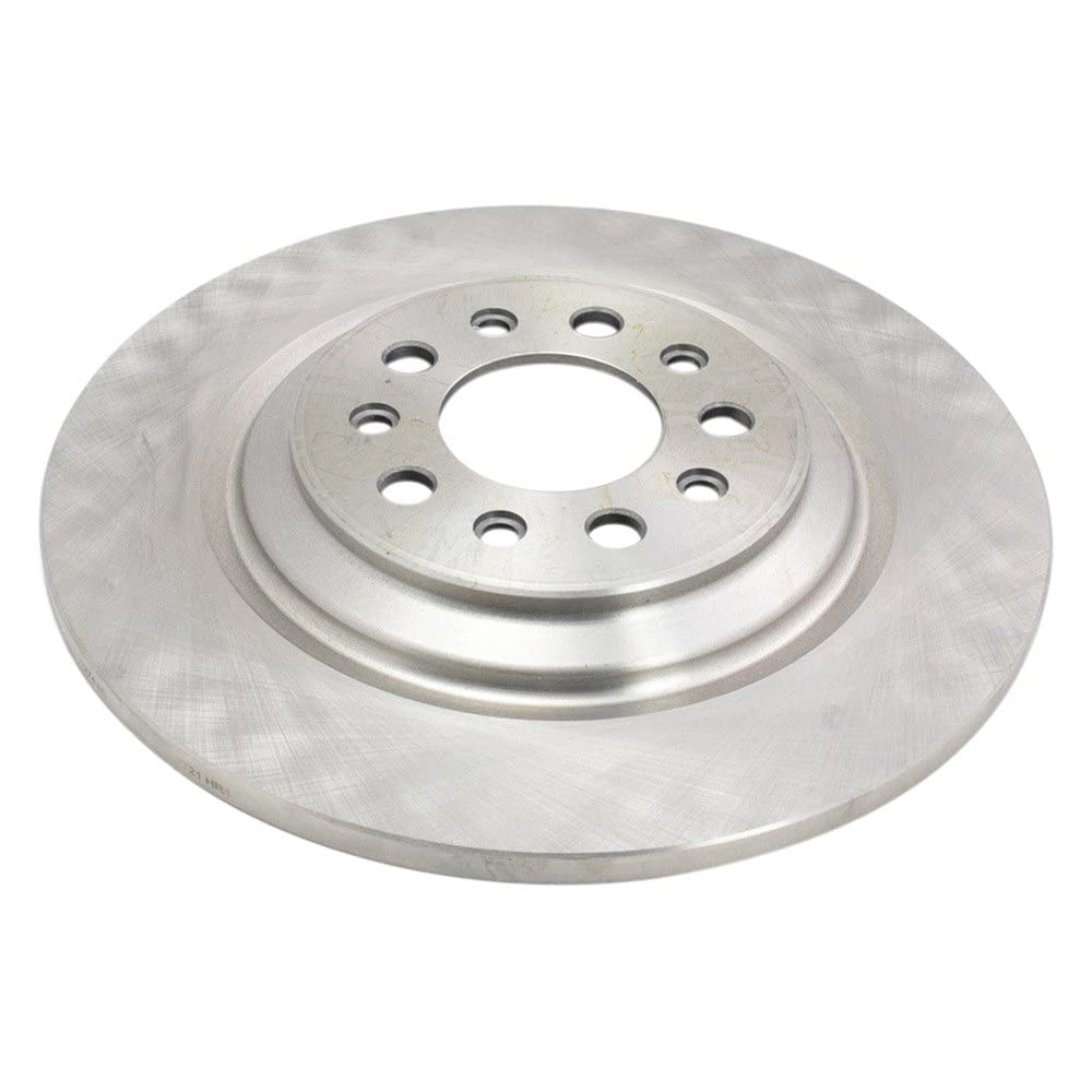 Trq Rear Brake Rotors Set Solid Compatible With 2014-2023 Jeep Cherokee