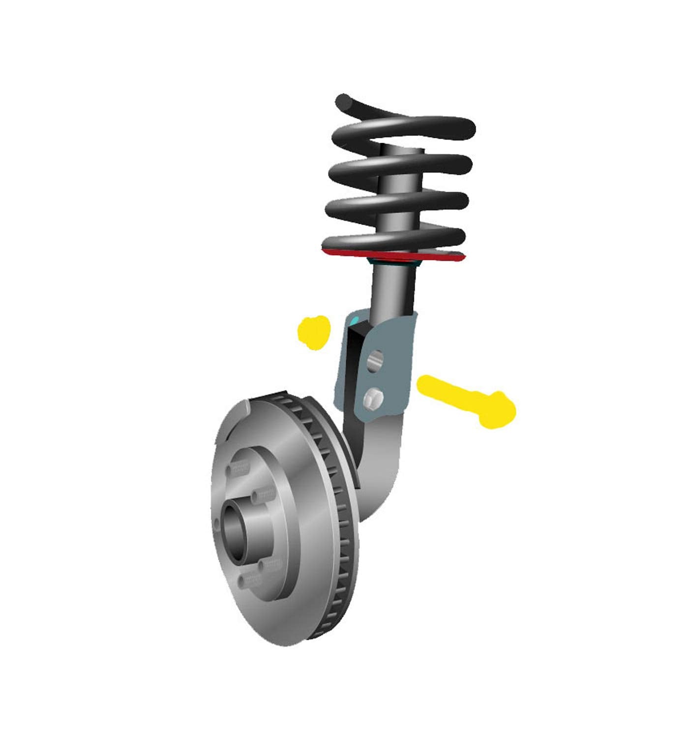 Moog K90474 Alignment Camber Kit For Toyota Rav4