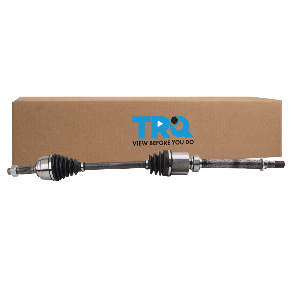 Trq Front Right Cv Axle Shaft Assembly Passenger Side Compatible With 14-19 Nissan Nv200