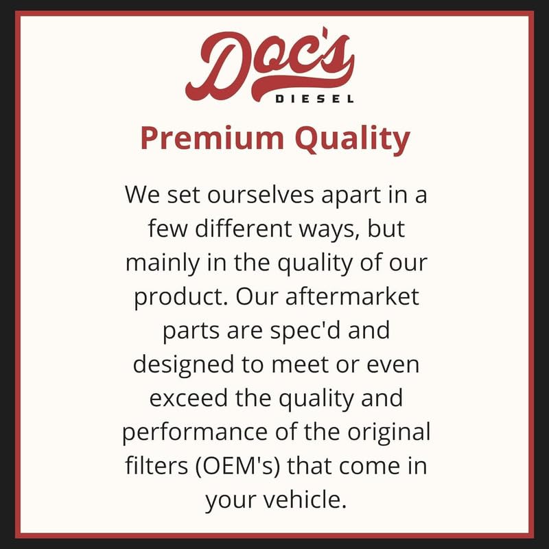 Doc'S Diesel Dodge Ram 6.7L Cummins 68Rfe Transmission Filter Kit 2007.5-2025 (4Wd)