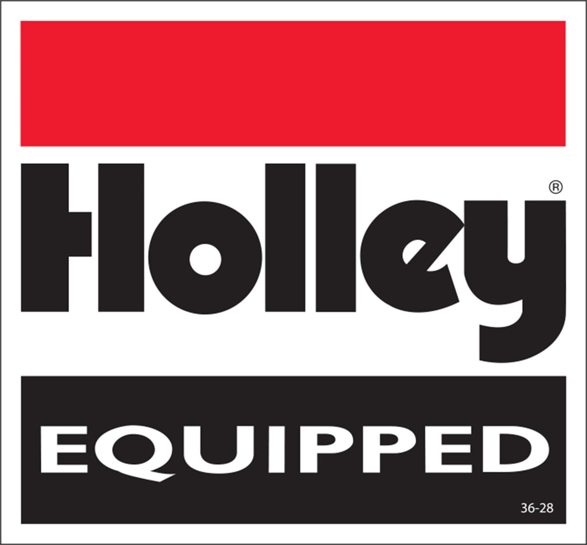 Holley 36-28 Equipped Decal