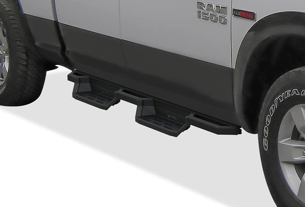 Aps Stainless Steel Pocket Steps Running Boards Side Bars Compatible With Dodge Ram 1500 2009-2018 Quad Cab