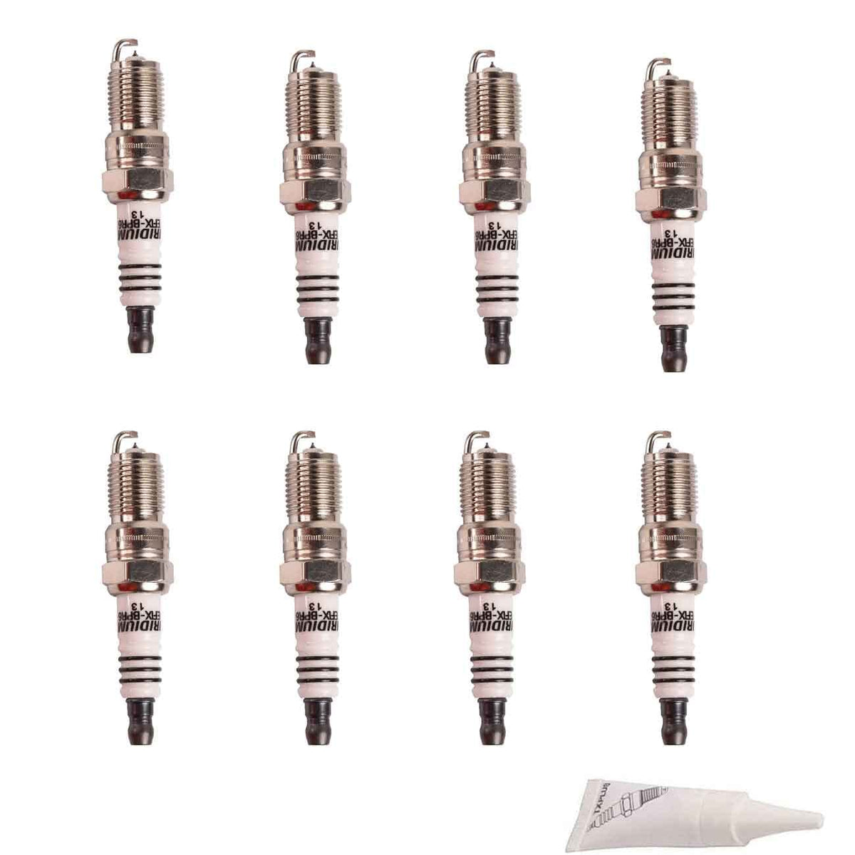 Bapmic AGSF-32P-M Spark Plug Plugs SP493 Fit for Ford Explorer F-150 F-250 F-350 F-450 F-550 Mustang Expedition Lincoln Mark Nav