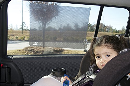 B&Z Solutions Original 4-Pack Car Window Sun Shades Bundle-Universal Fit All Vehicles-Easy And Effective Way To Block Sun Glare,
