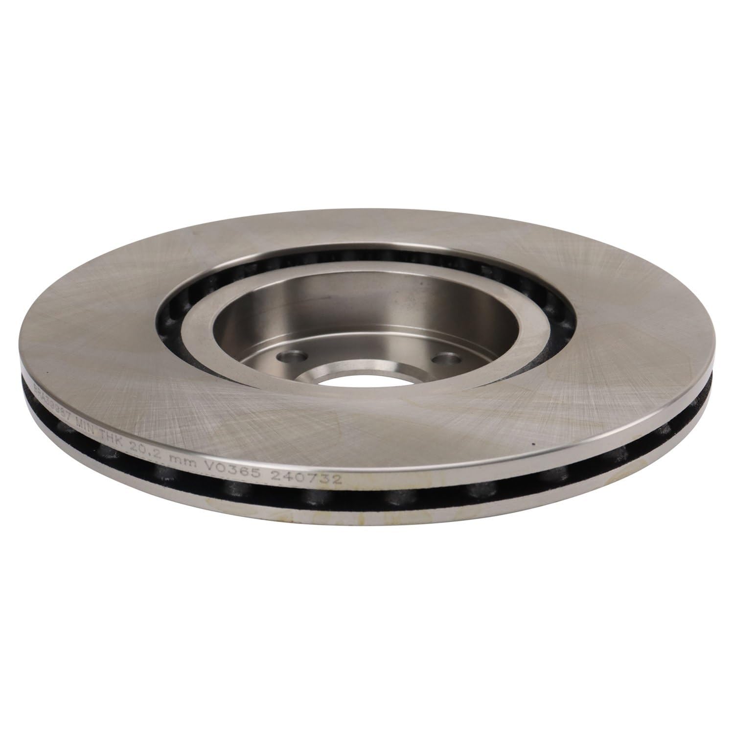 Trq Front Brake Rotors Set Compatible With 2012-2019 Fiat 500