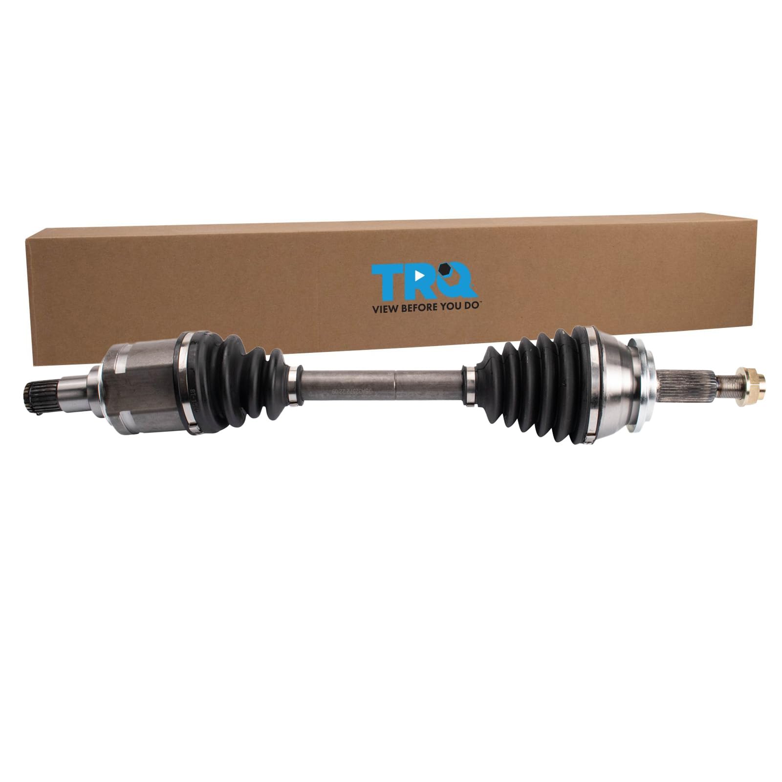 Trq Front Left Cv Axle Shaft Assembly Drivers Side Compatible With 2014-2016 Scion Tc 2013-2018 Toyota Rav4