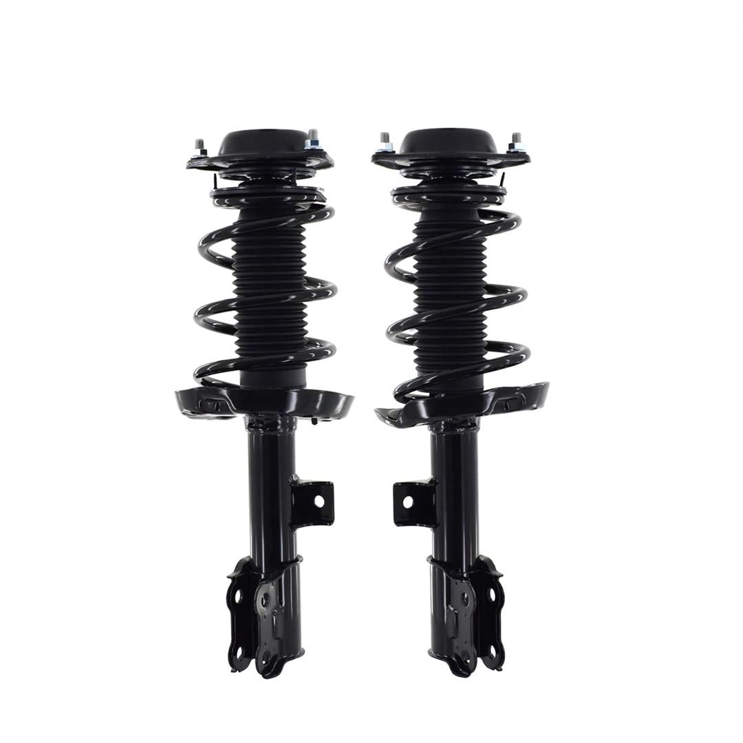 PM Auto Pair Front Left-Right Quick Complete Strut-Coil Spring For 2012-2017 Hyundai Veloster