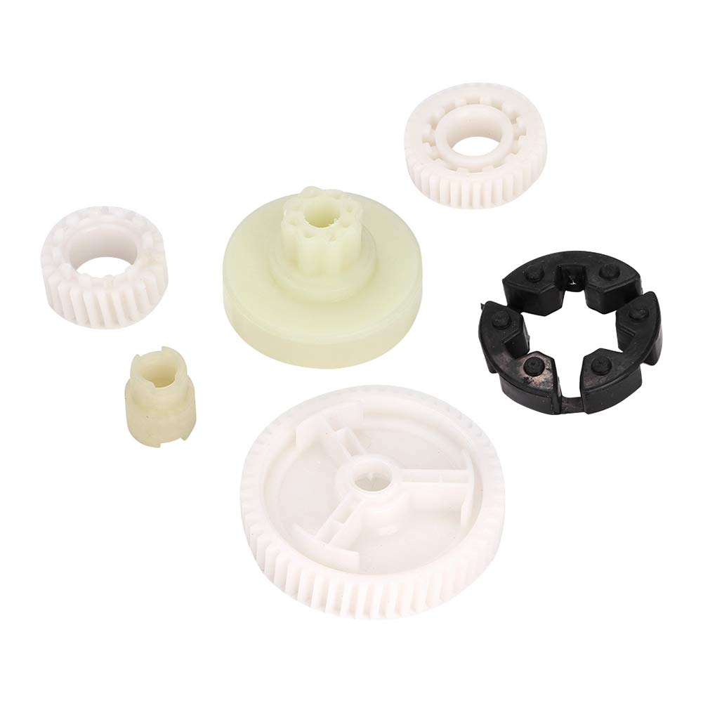 Aramox Power Window Motor Gears, 6Pcs Door Window Lift Motor Gears For Cars, Window Glass Lifting Regulator, Compatible With 3, 3 Sport, 5, Cx-7, Cx-9, Rx-8
