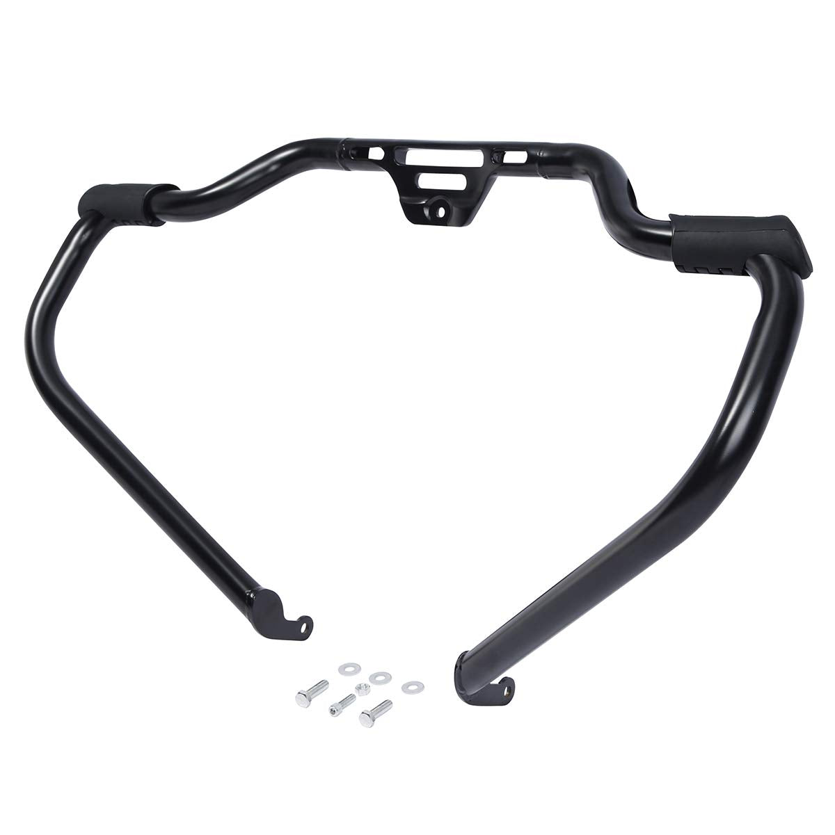 Tct-Motorparts Mustache Engine Guard Crash Bar Support Fit For 2018-2025 Softail Fat Boy Flfb, Heritage Classic Flhc, Street Bob