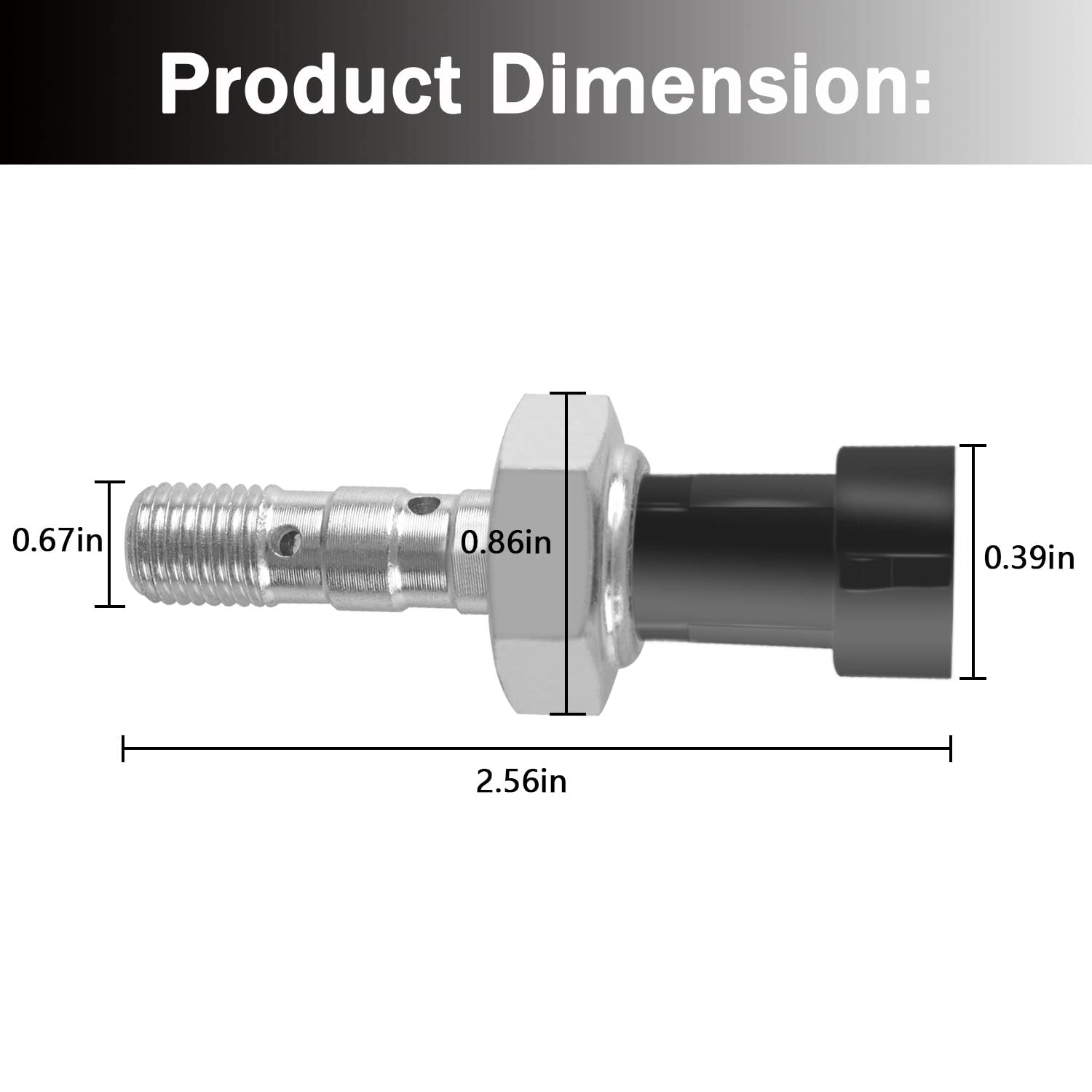 4014262 Brake Pressure Line Switch Compatible For Polaris Rzr Turbo 2016 2017 2018 2019 2020 2021 791071